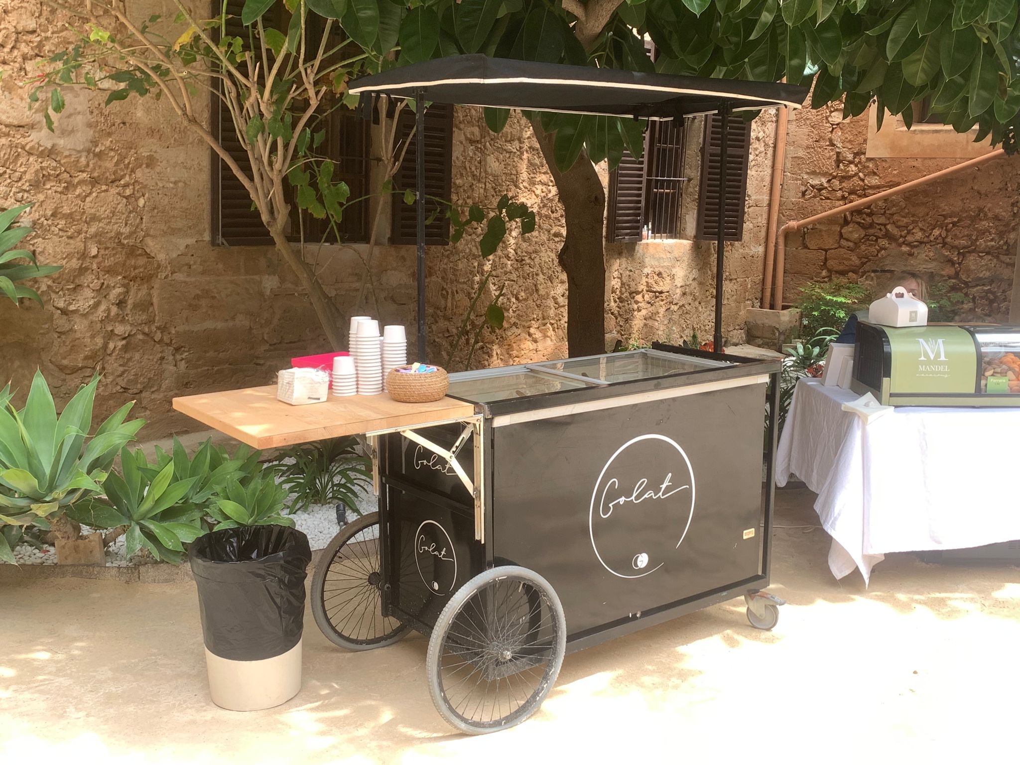 Alquiler carrito de helados en Mallorca